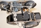 Preview: Polistil BMW R 75 Motorrad mit Beiwagen 1955 Metallmodell (6642)